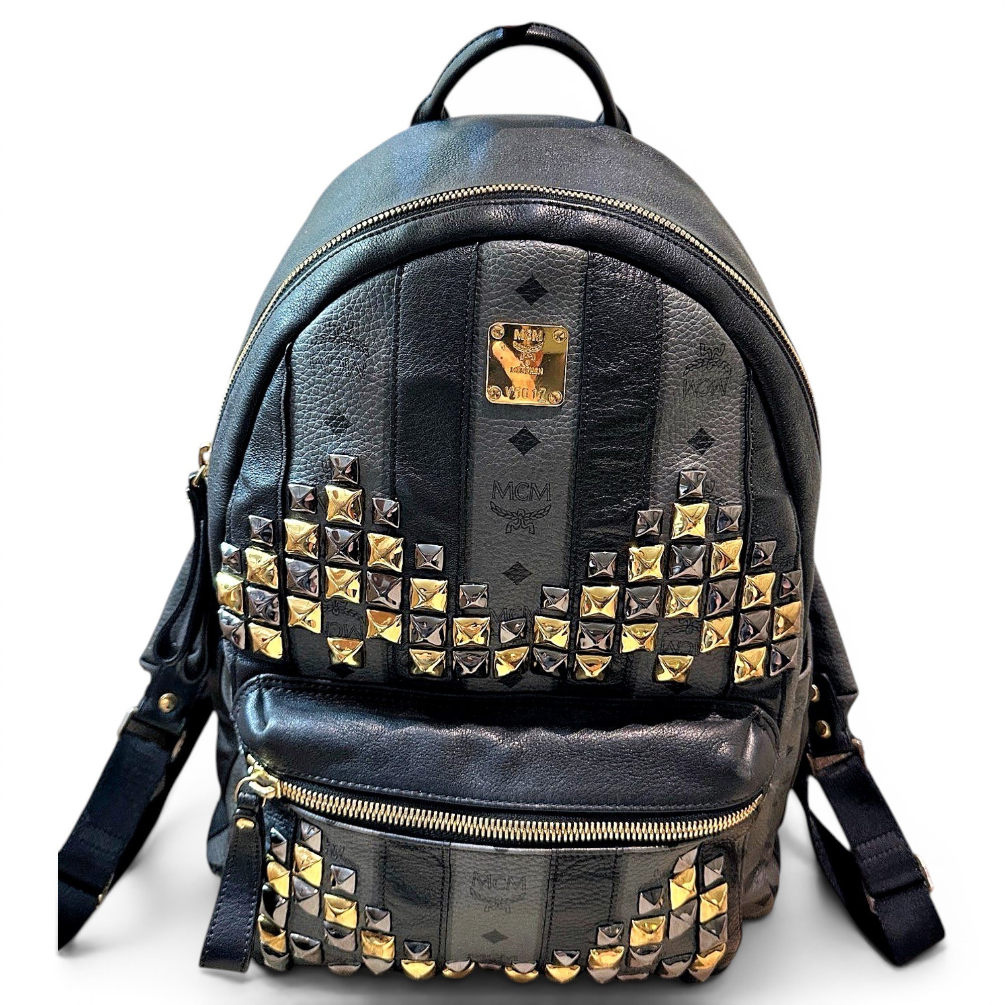 Stark leather backpack