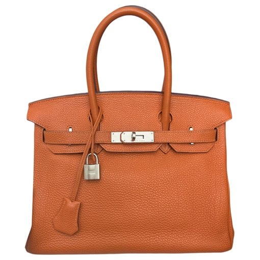 Birkin 30 leather handbag