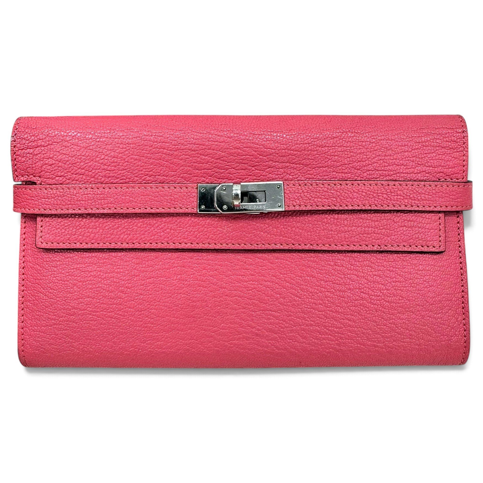 Kelly to go leather clutch bag