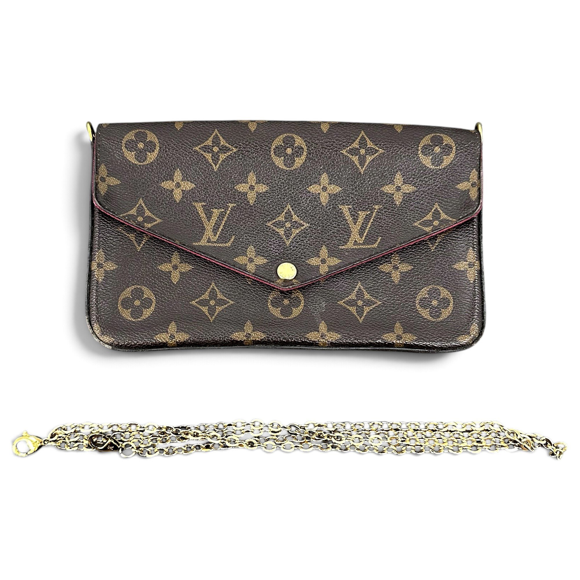 Félicie leather crossbody bag