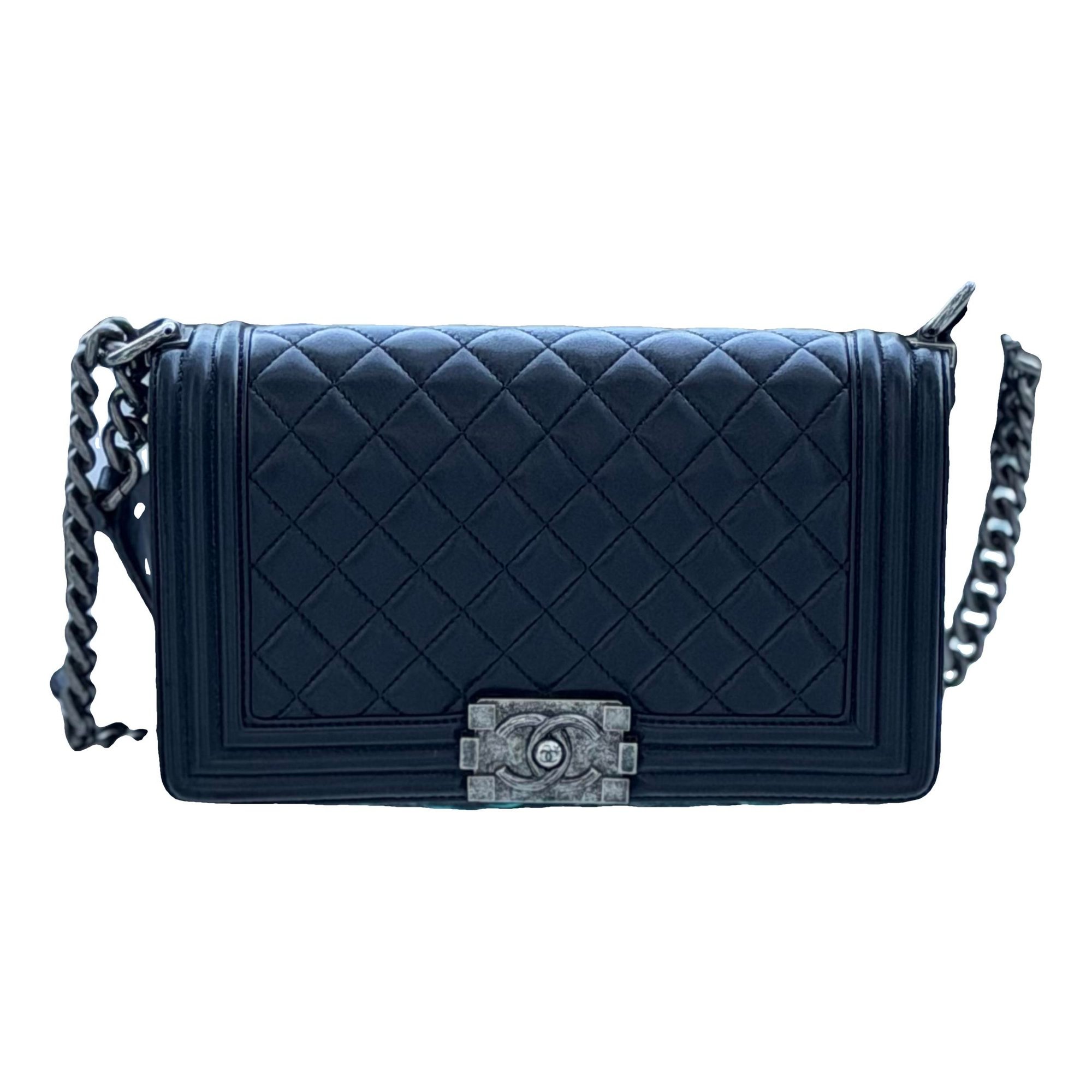 Boy leather crossbody bag