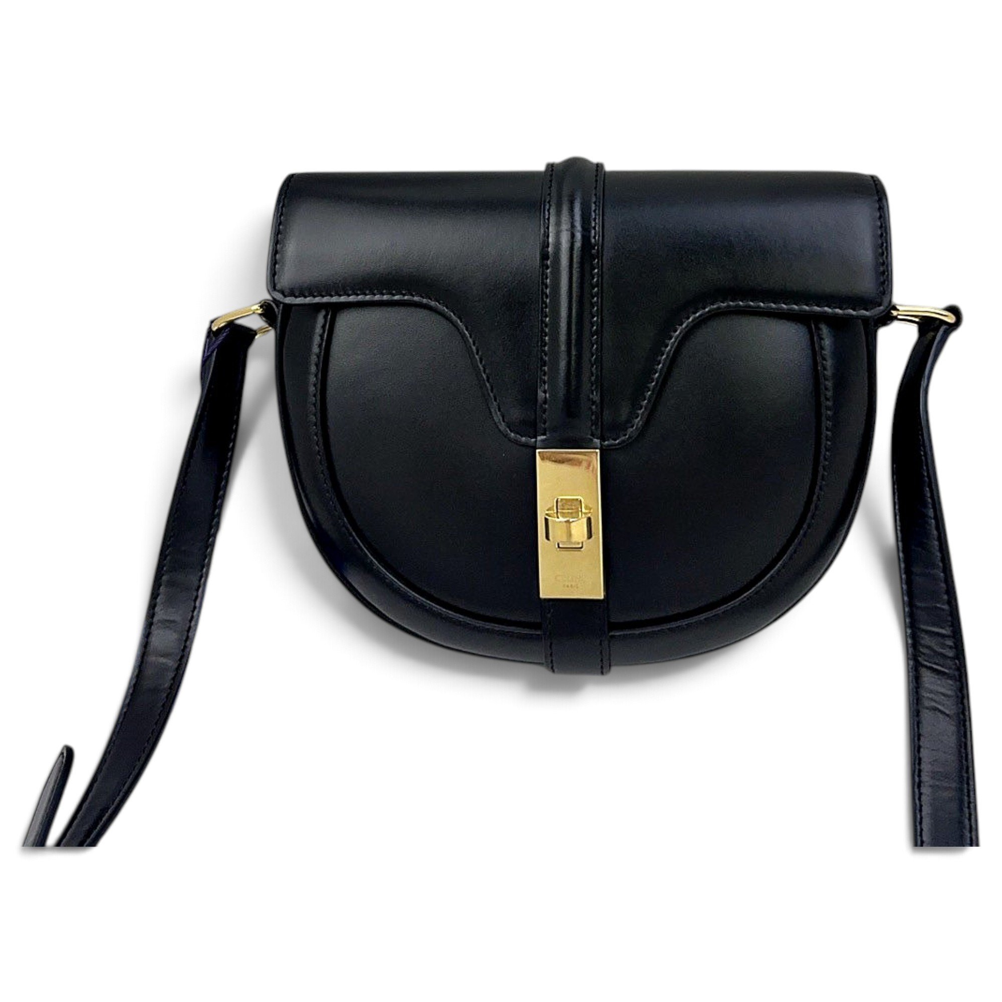SAC 16 BESACE leather handbag