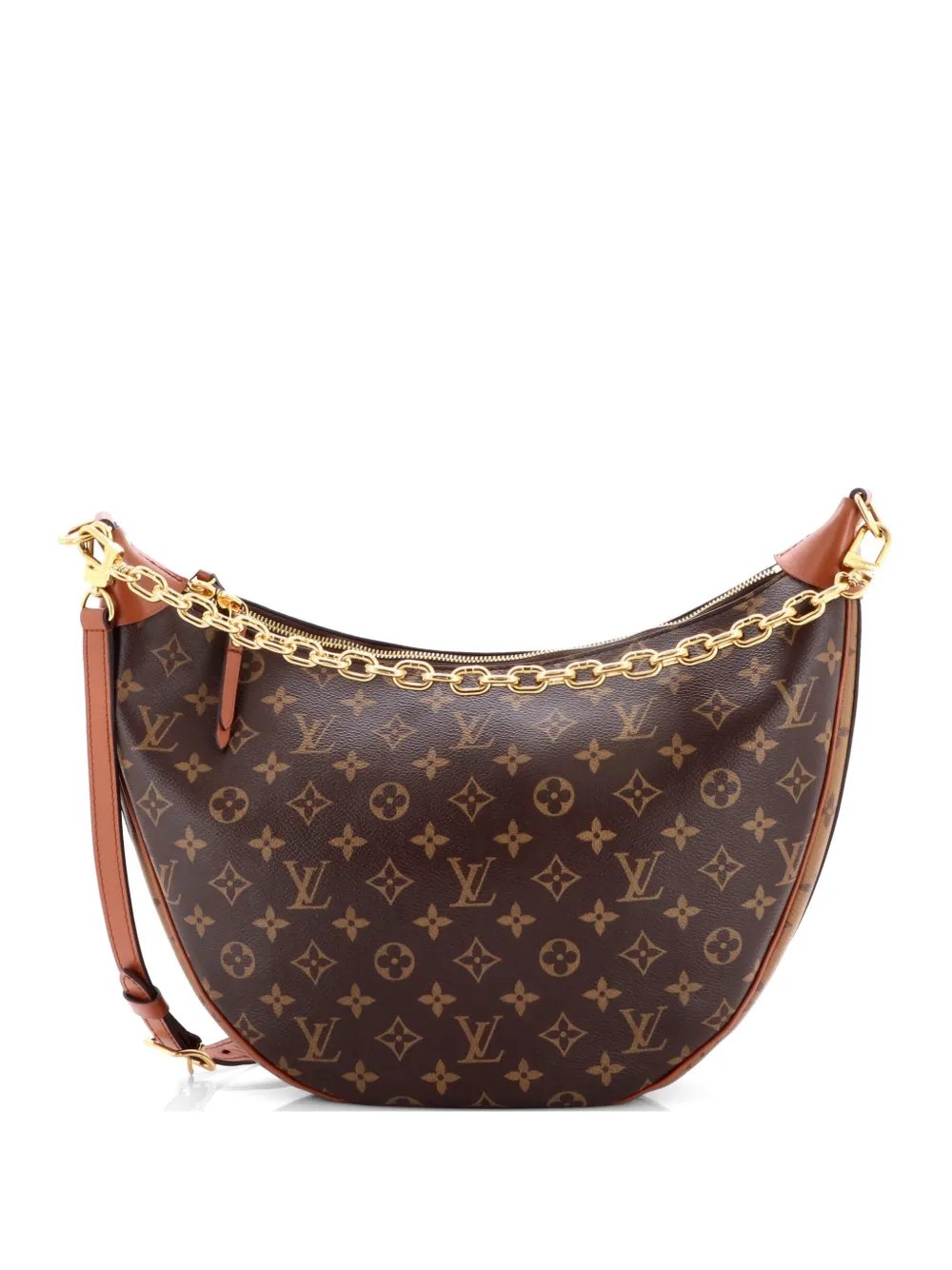 Loop Reverse Monogram Canvas hobo bag