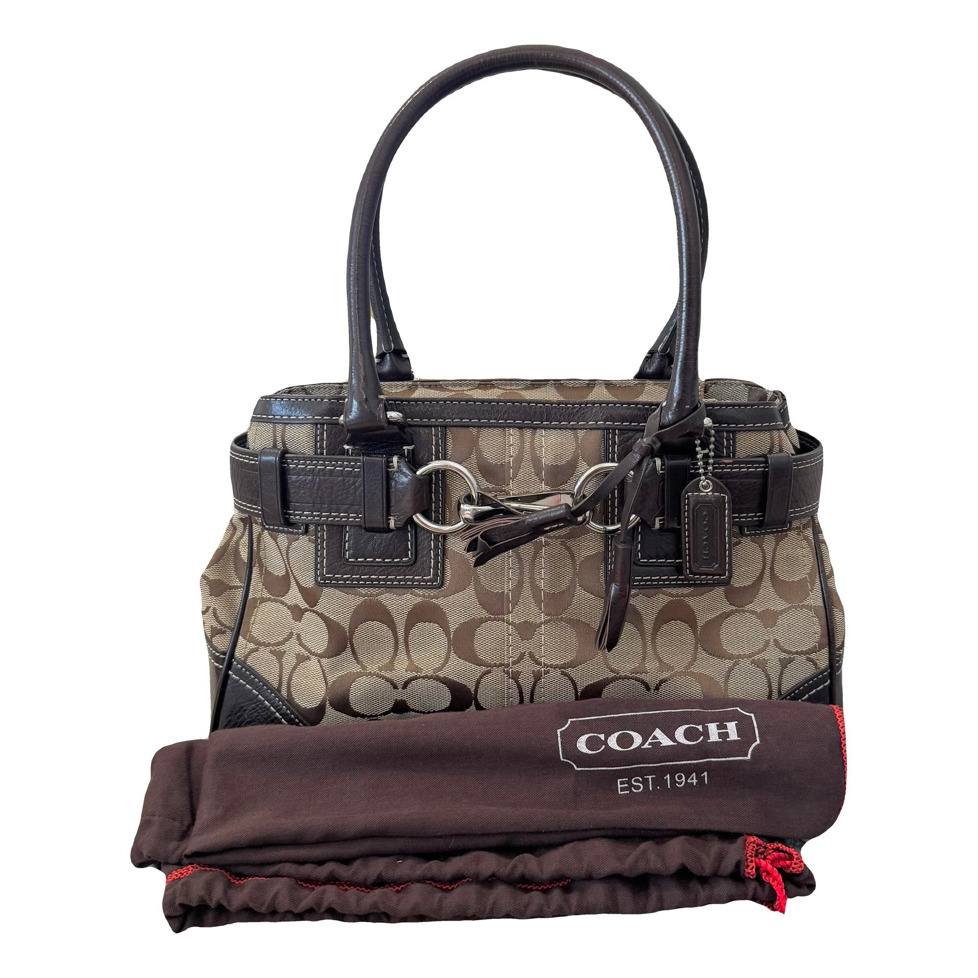 Signature Sufflette leather tote
