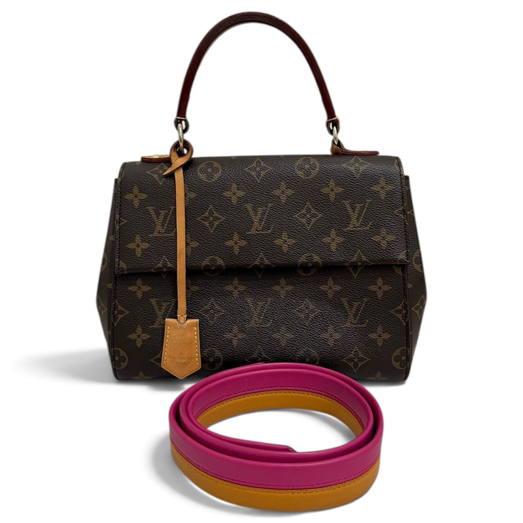 Cluny leather handbag