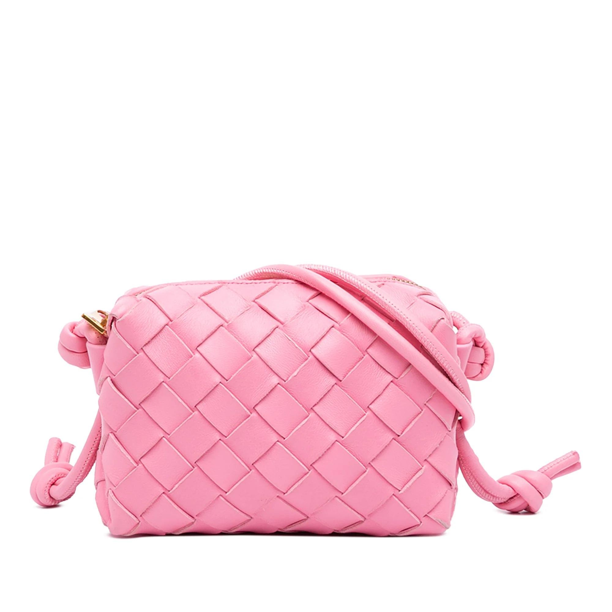 Loop pony-style calfskin handbag