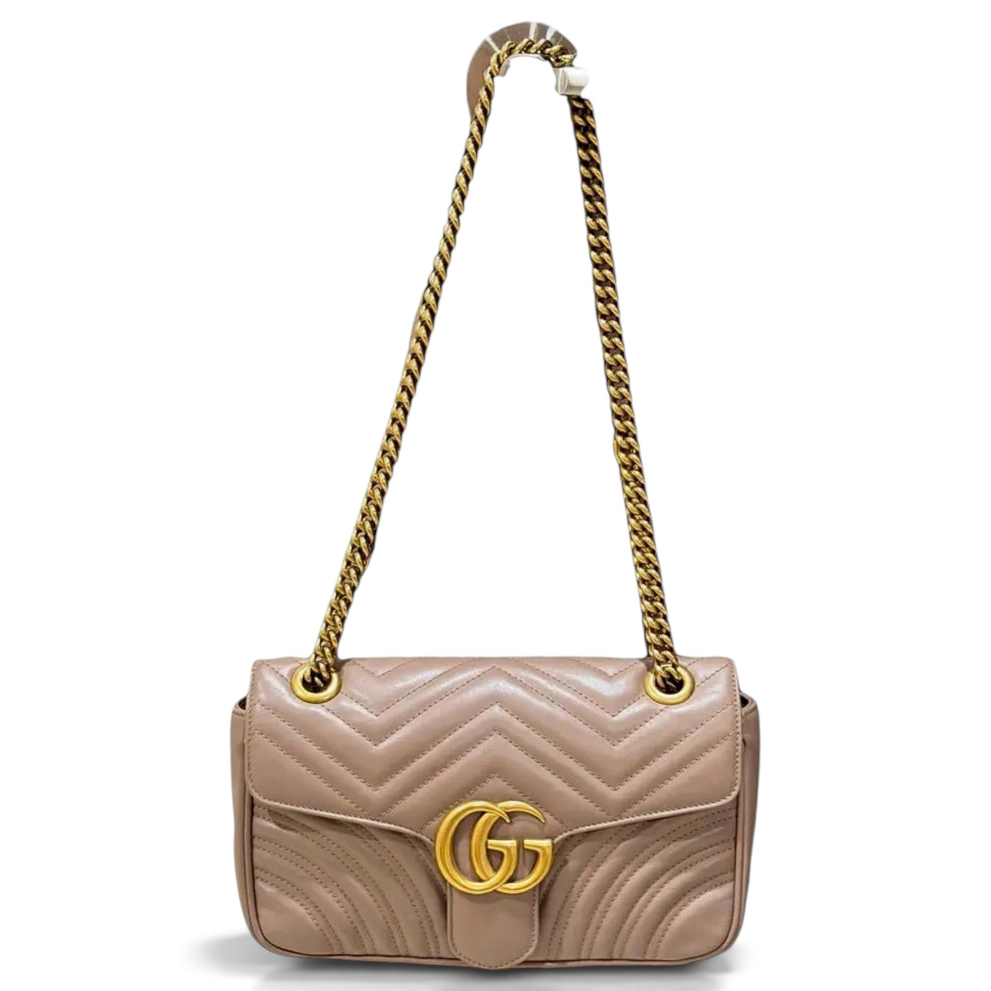 GG Marmont Flap leather handbag