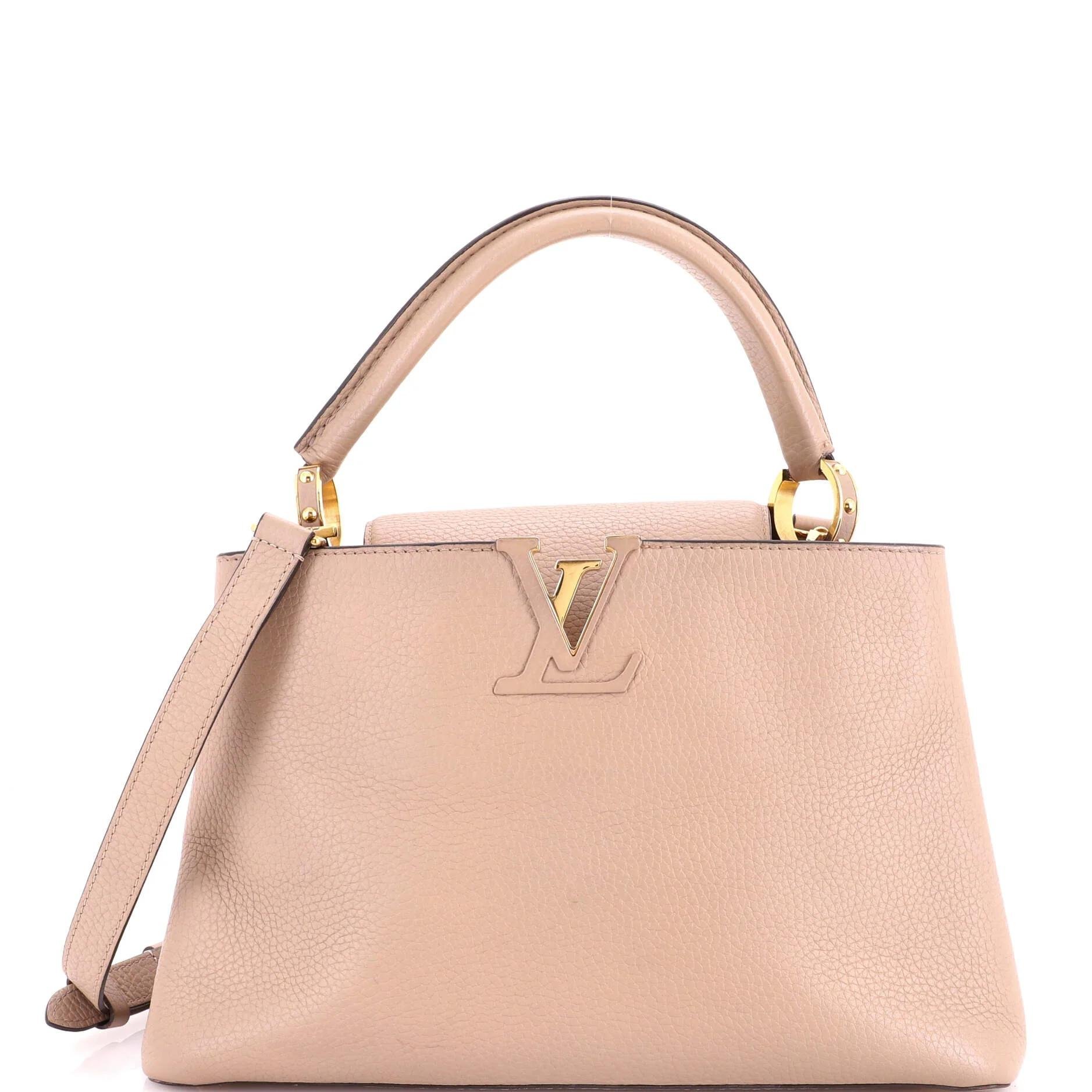 Capucines leather handbag