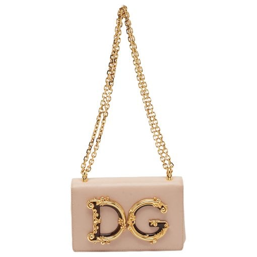 DG Girls leather handbag