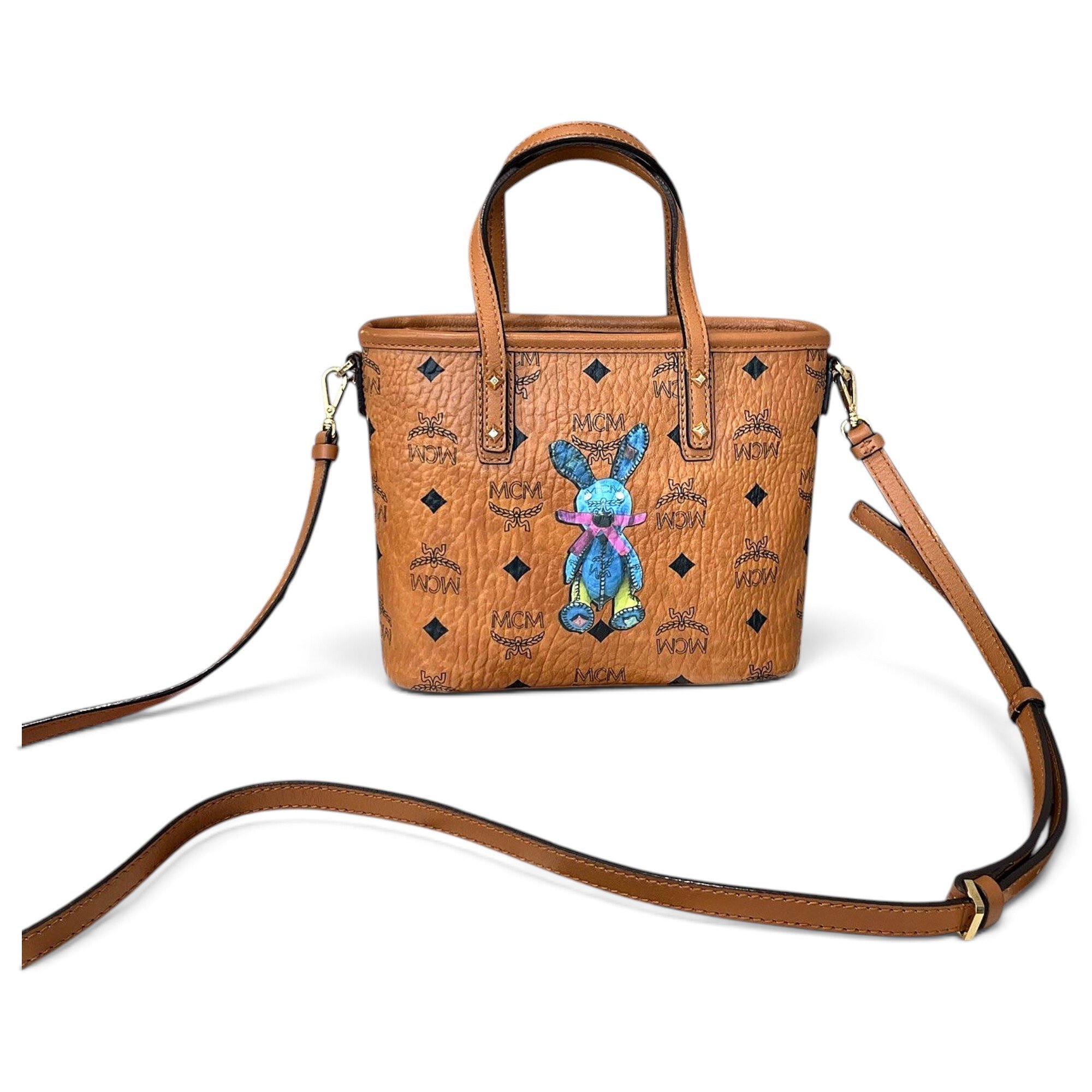 Leather tote