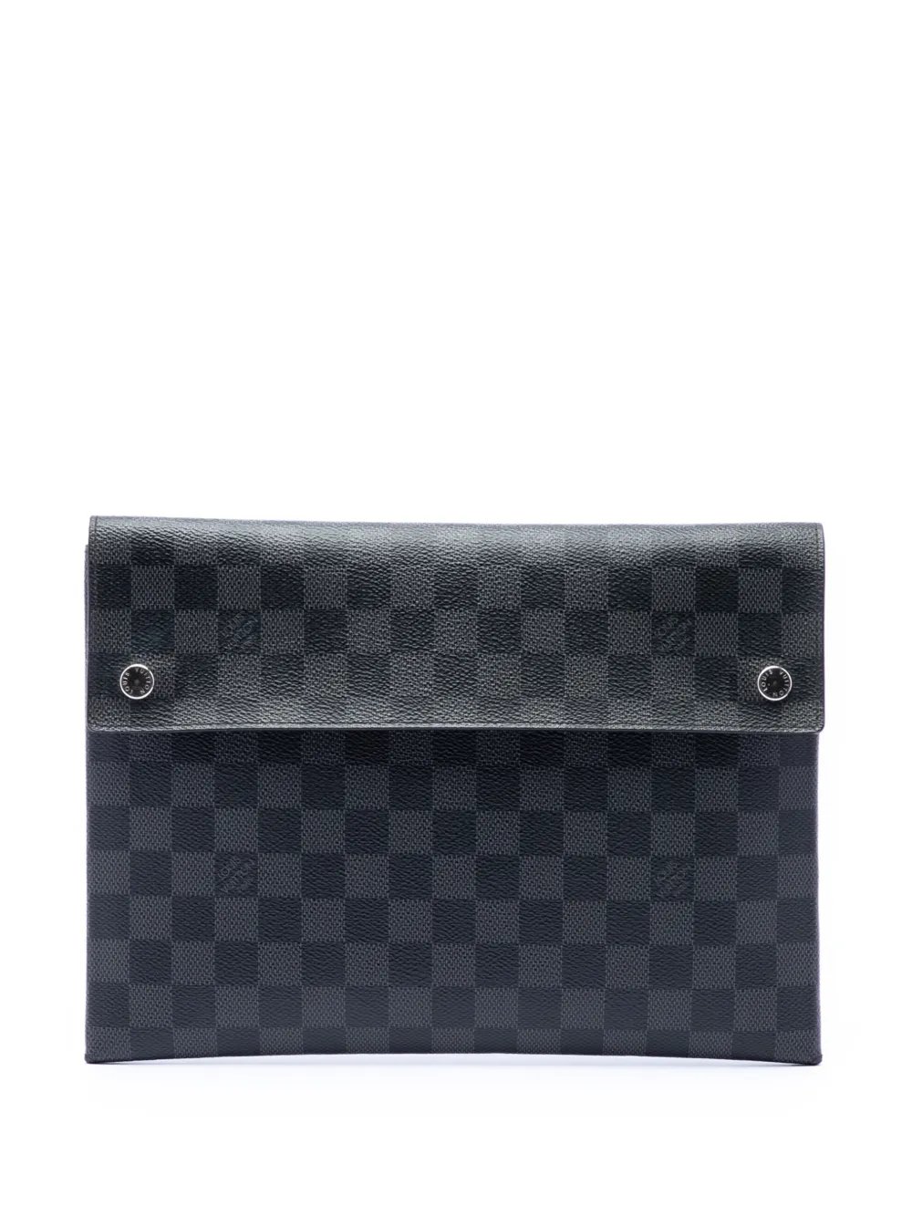 2019 Damier Graphite Alpha Triple Pochette clutch bag