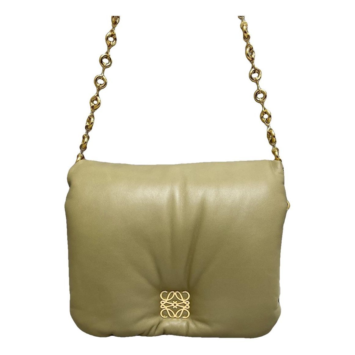 Goya Puffer leather handbag