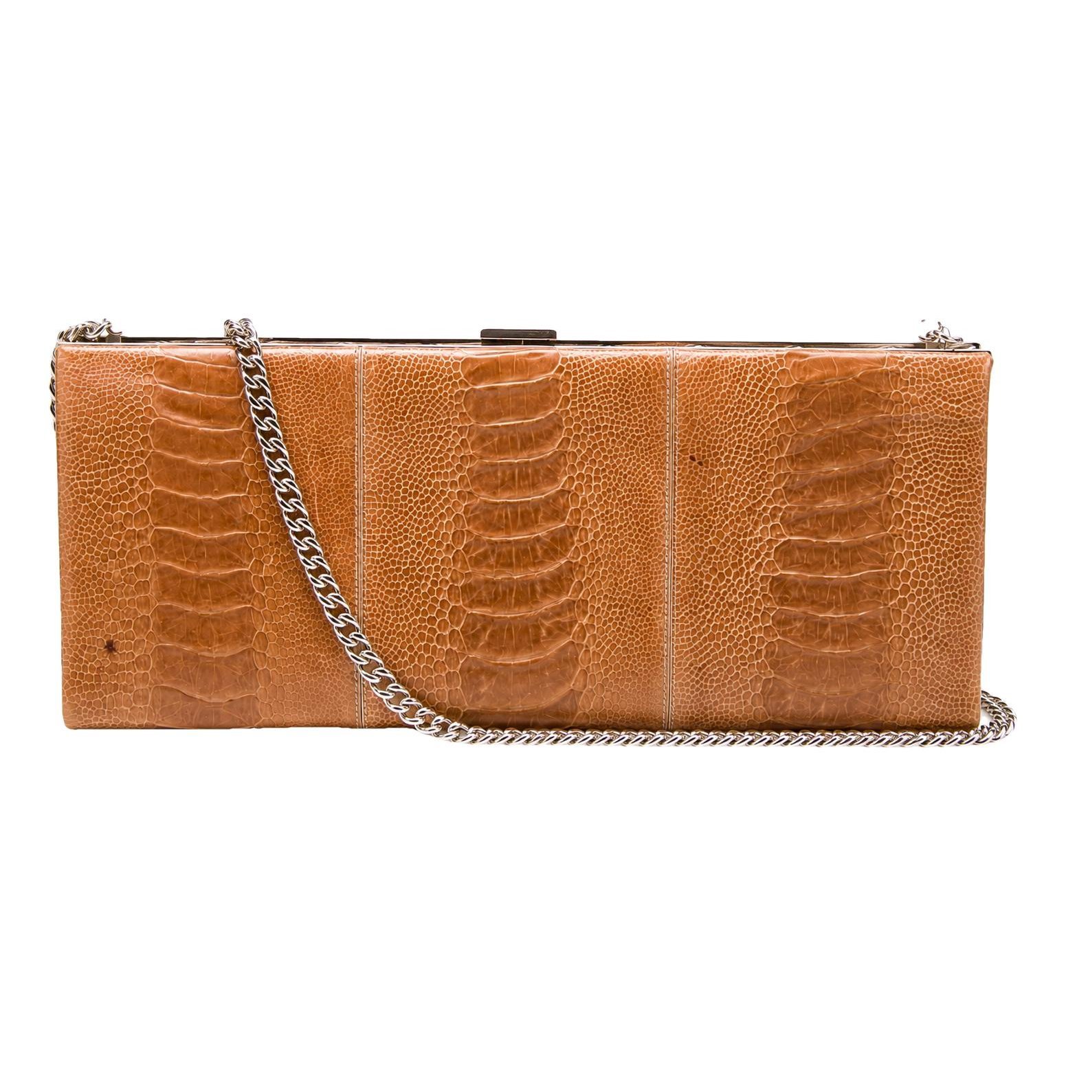 Ostrich handbag