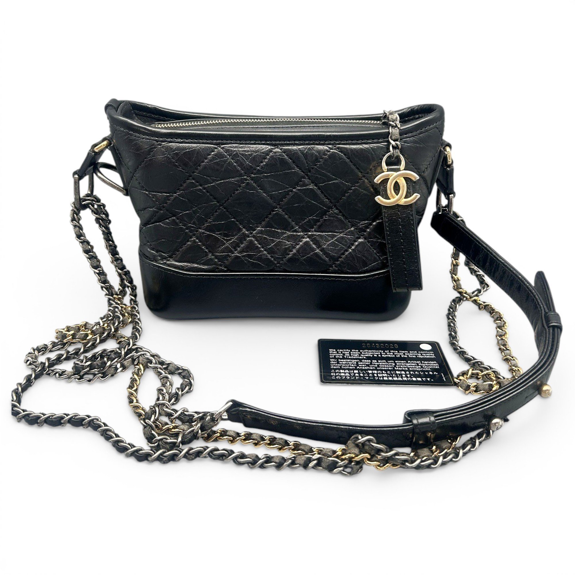 Gabrielle pony-style calfskin crossbody bag