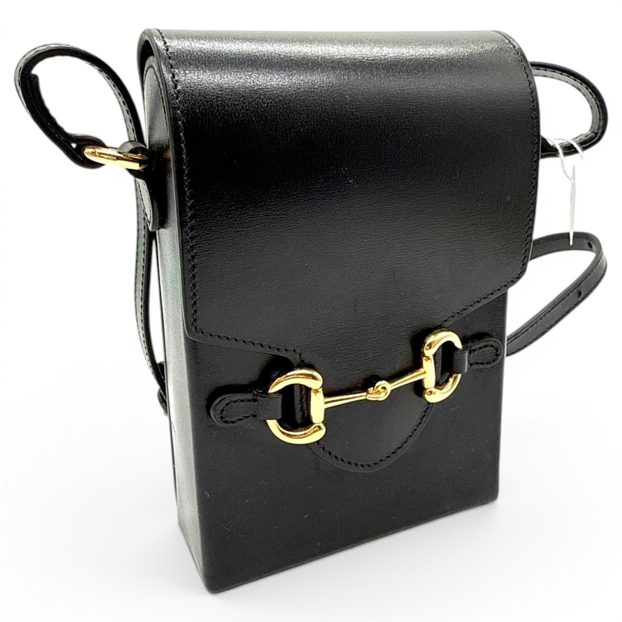 Horsebit 1955 Vertical leather handbag