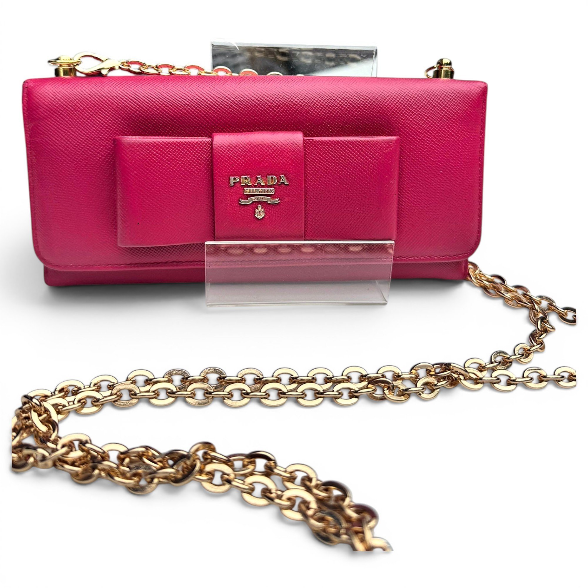 Leather crossbody bag