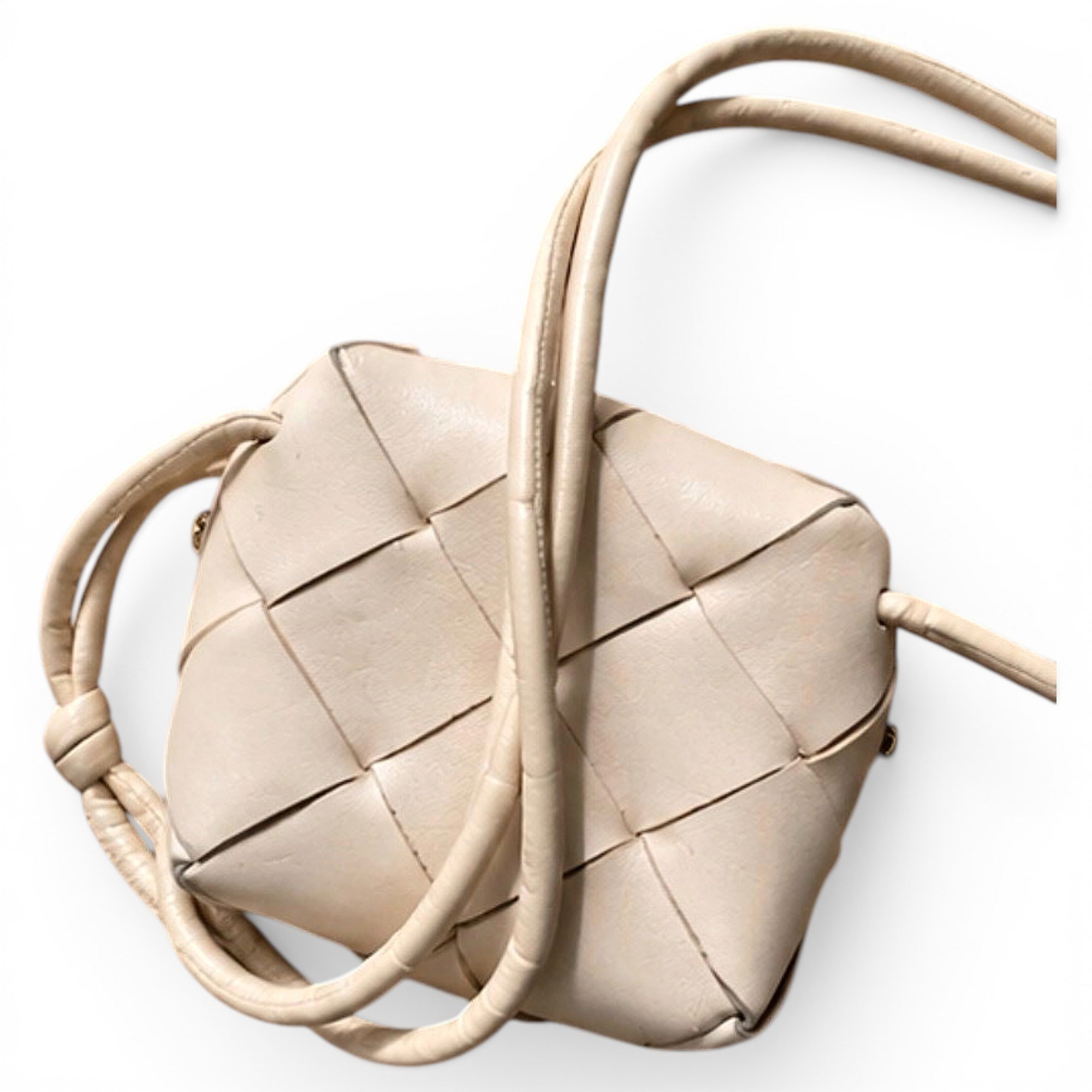 Loop leather crossbody bag