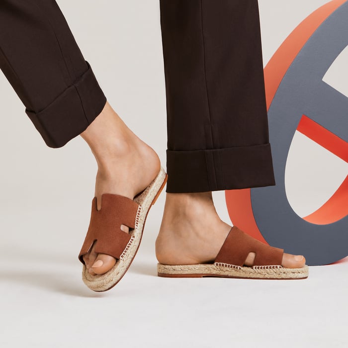 Brun Amourette Antigua Espadrille