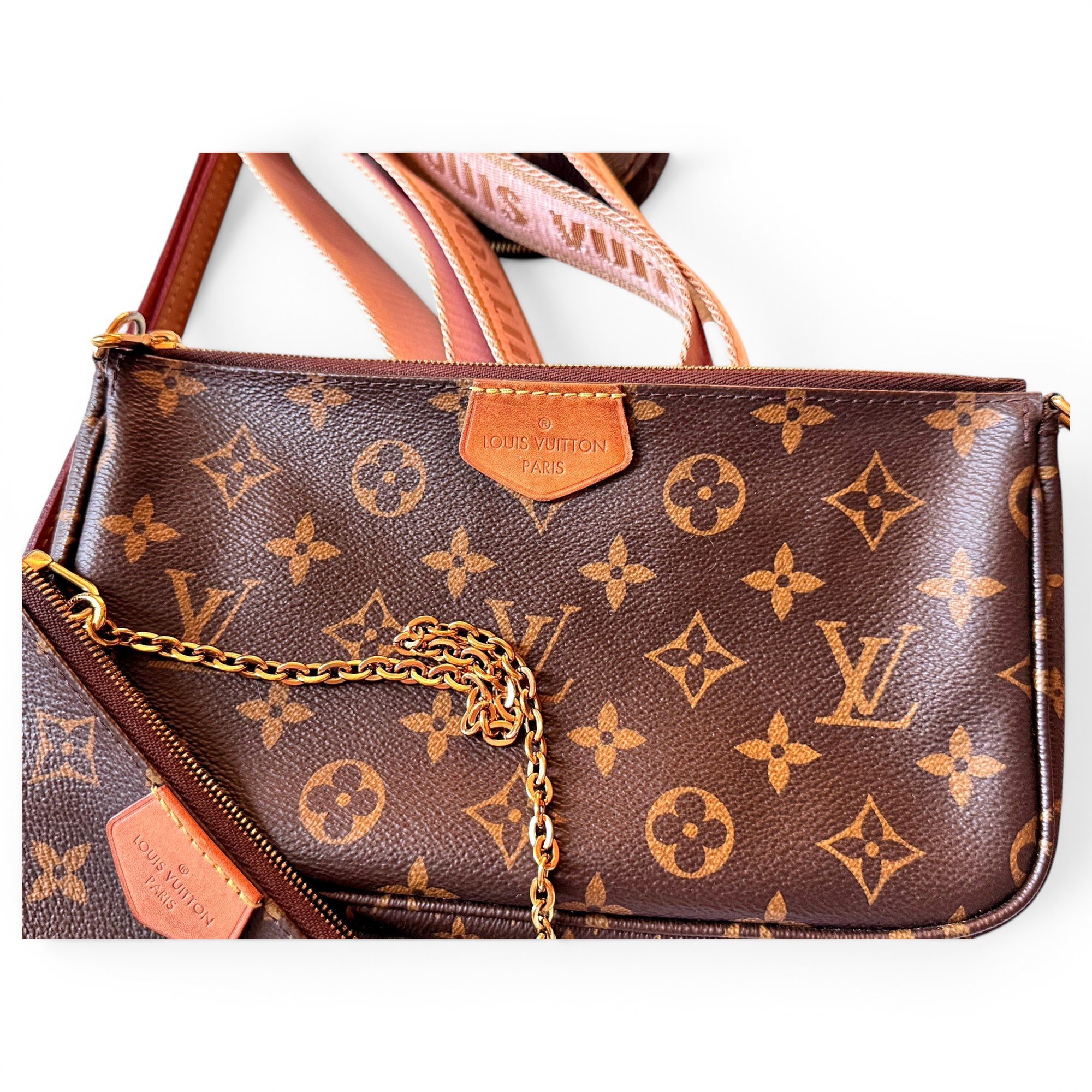 Multi Pochette Accessoires leather crossbody bag