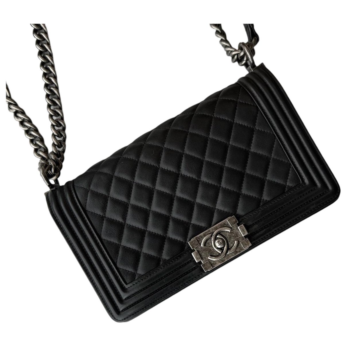 Boy leather crossbody bag