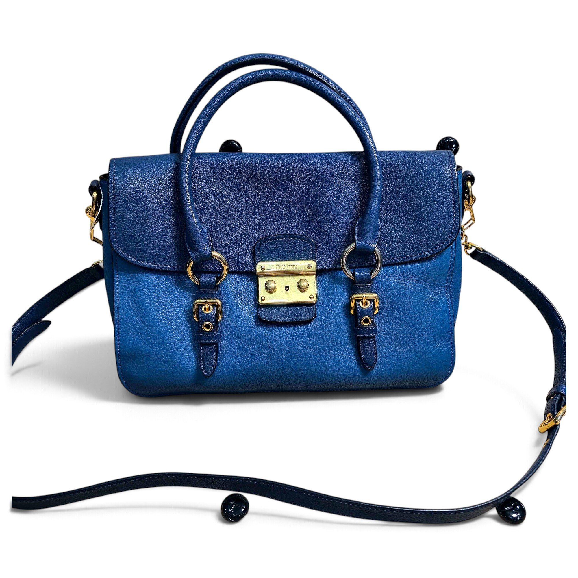 Leather satchel