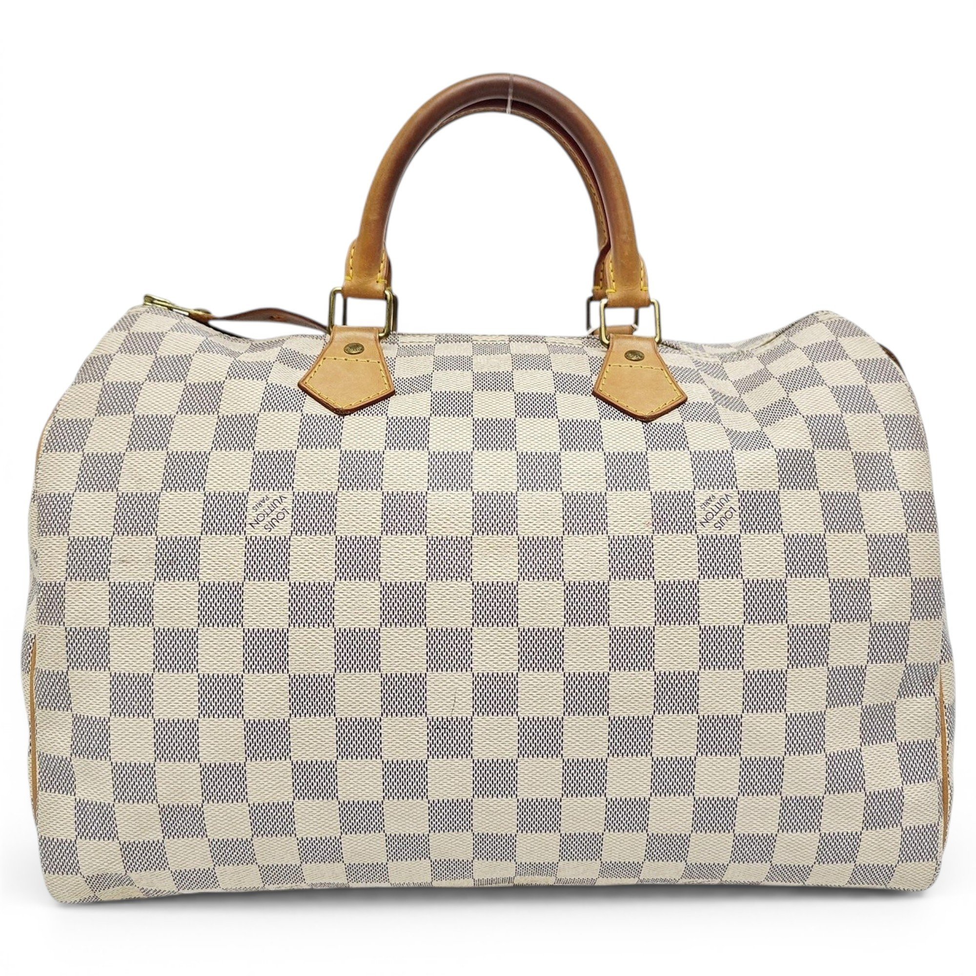 Nano Speedy / Mini HL leather handbag