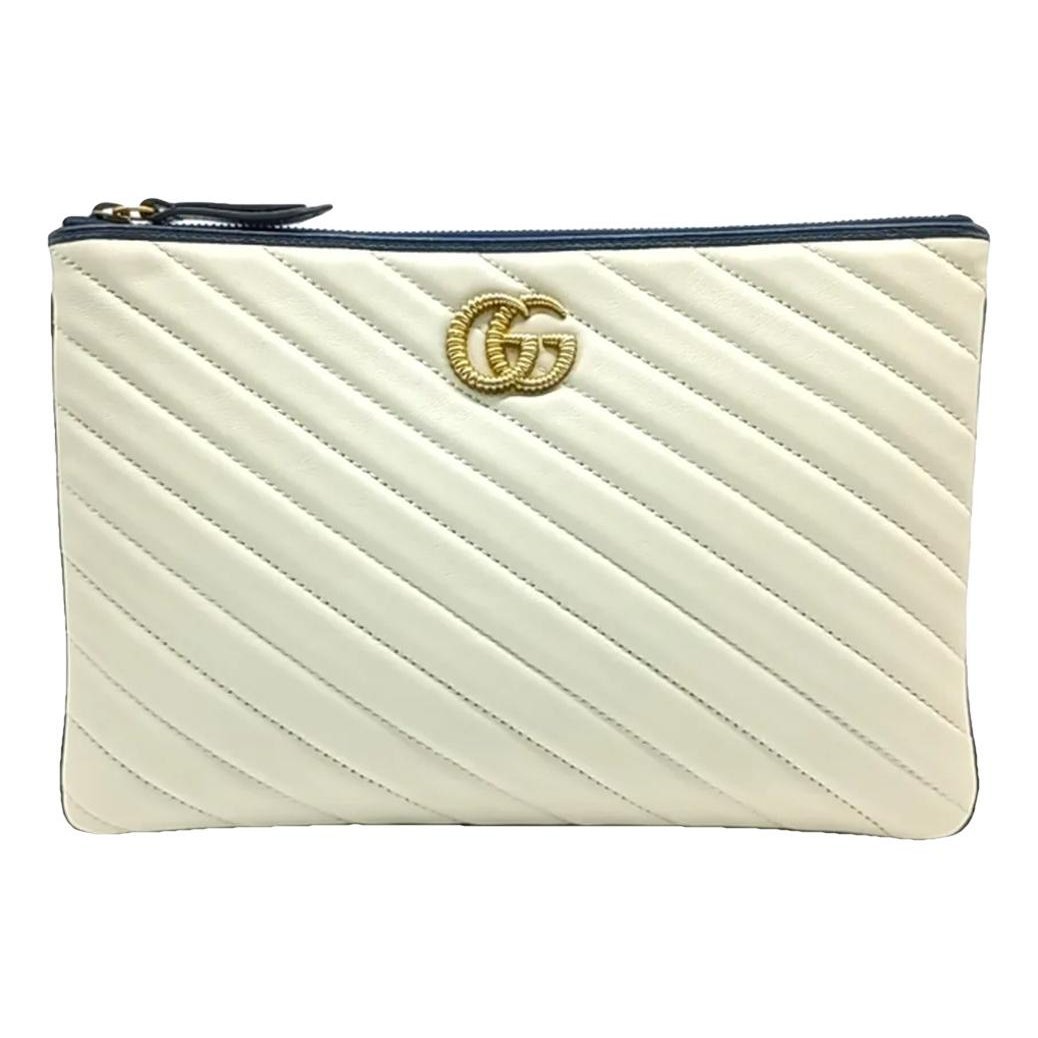 Marmont leather clutch bag