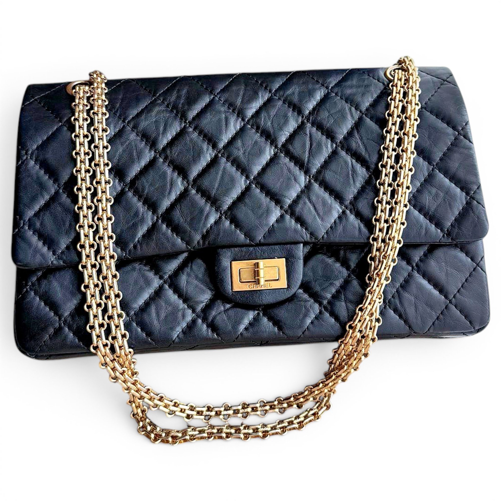2.55 leather handbag
