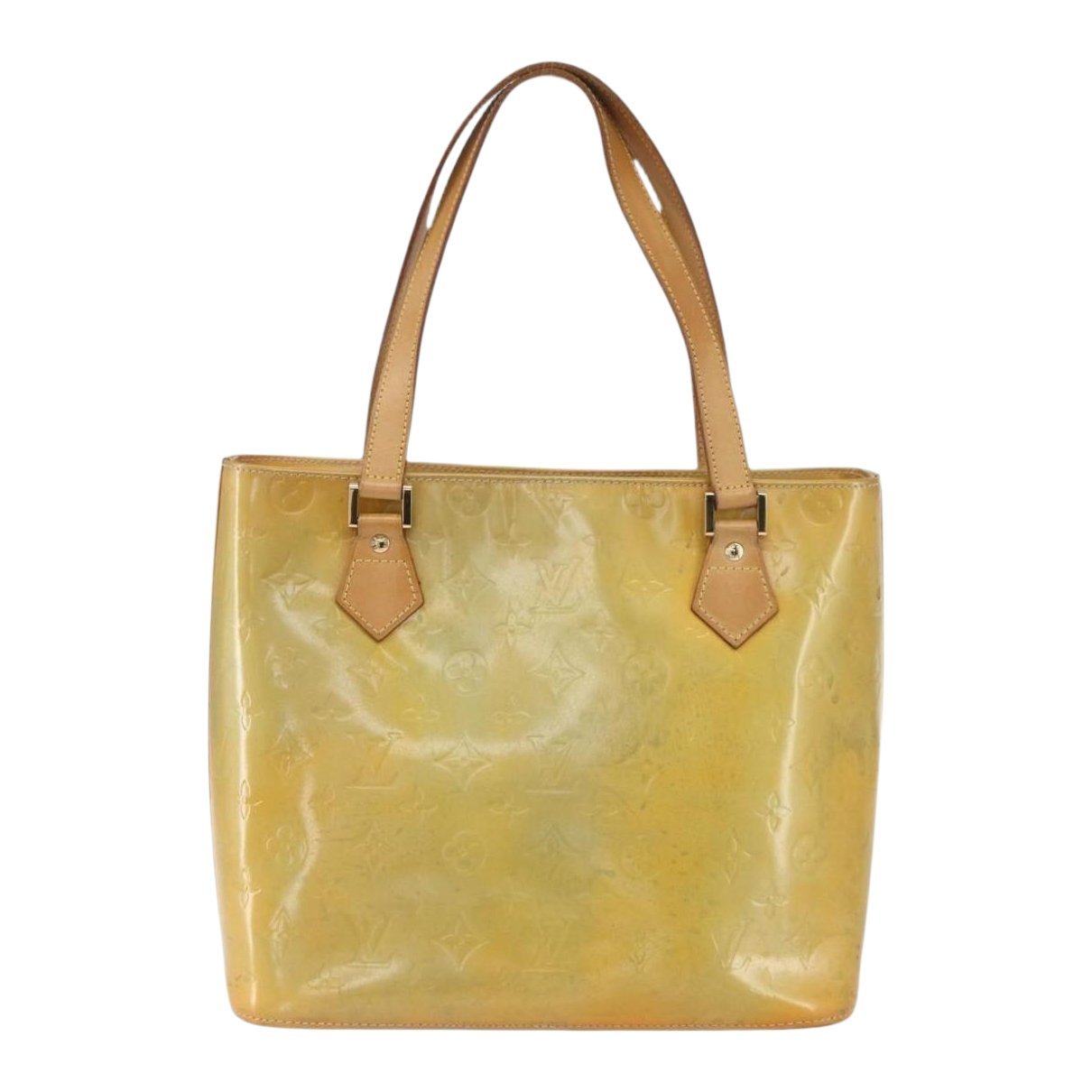 Houston patent leather handbag