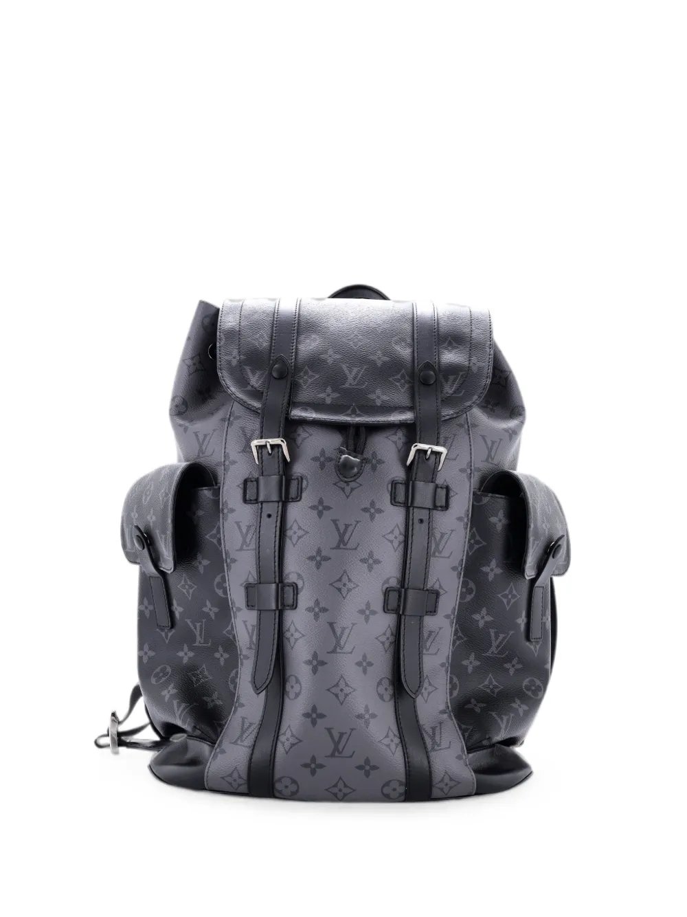 Christopher Reverse Monogram Eclipse Canvas MM backpack