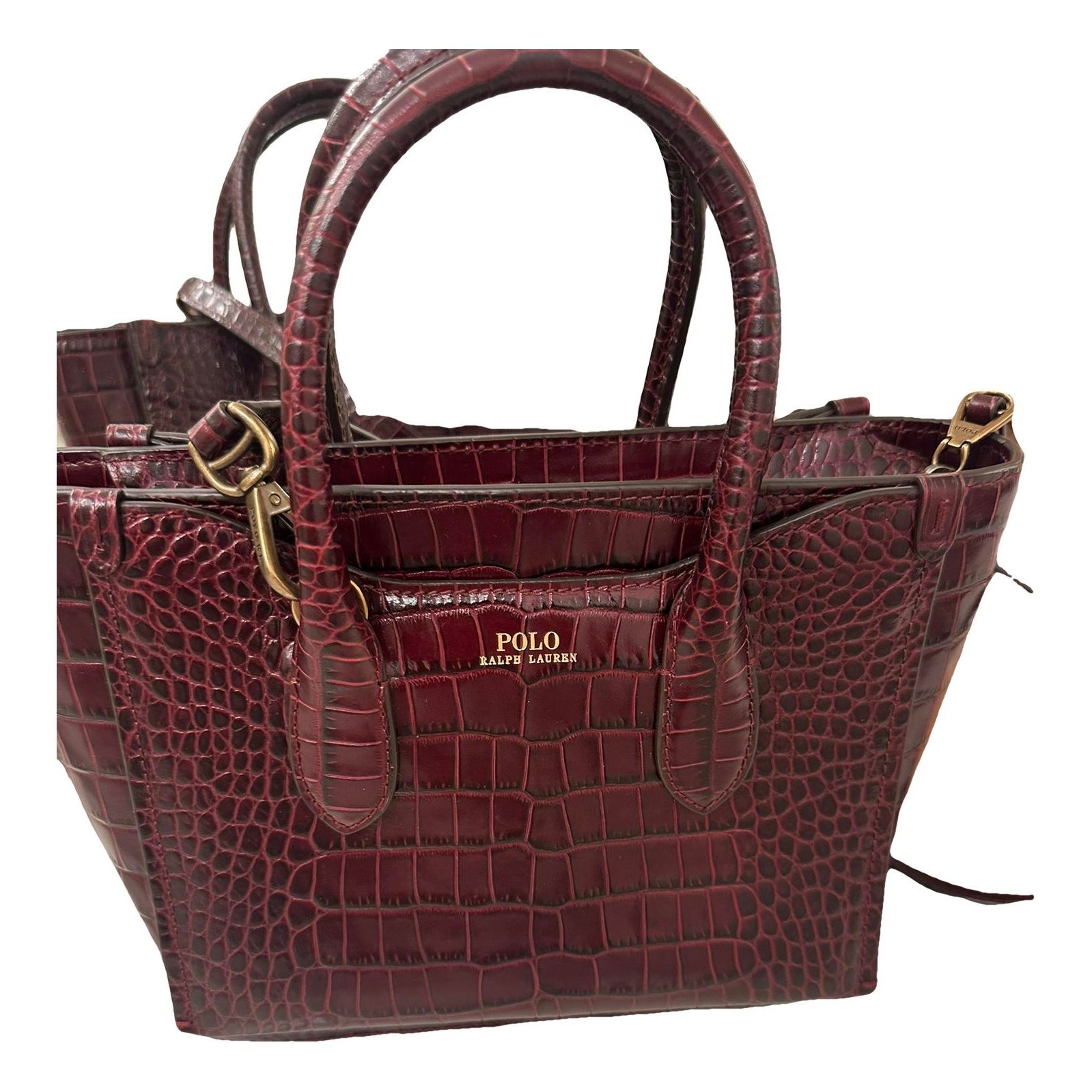 Leather handbag
