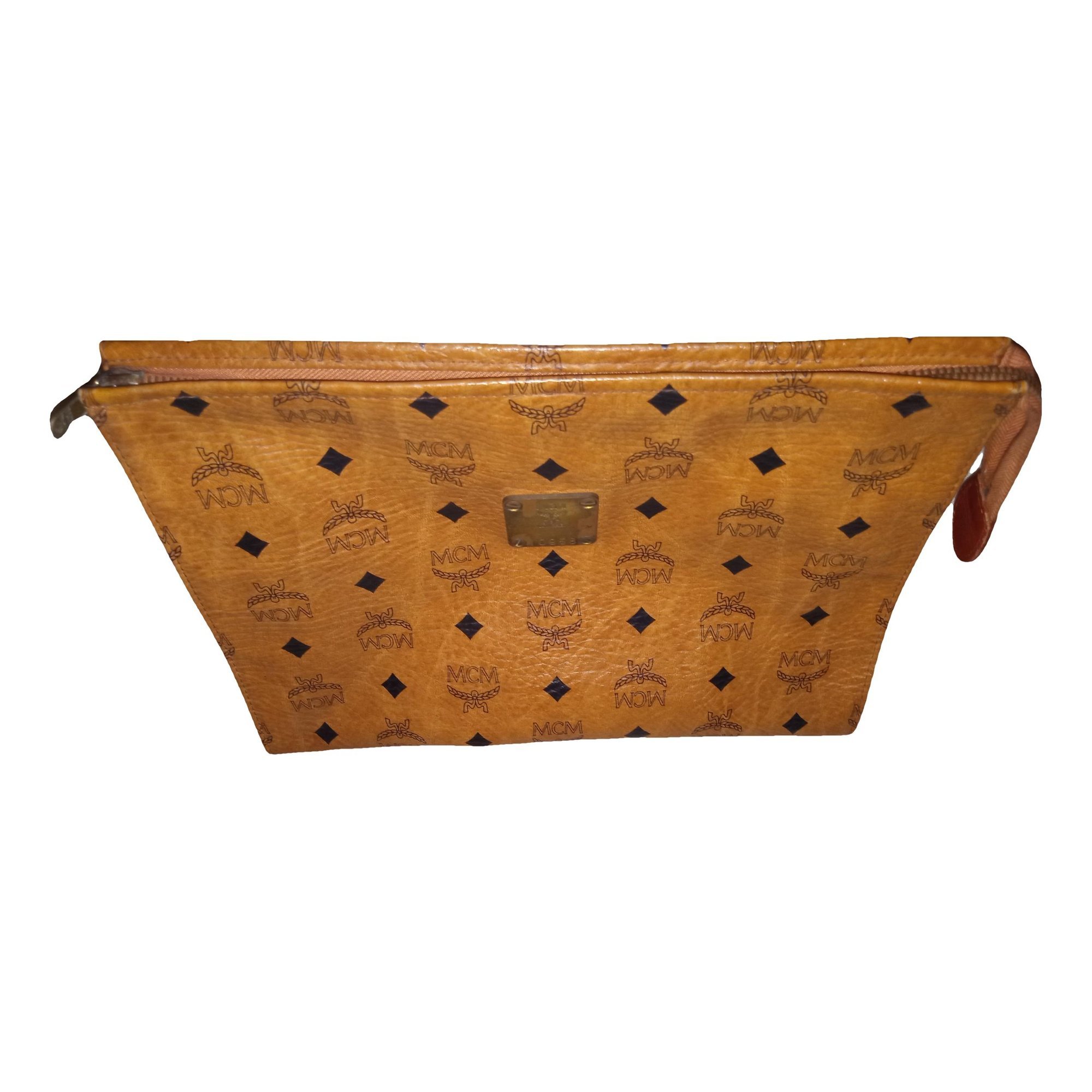 Soft Berlin leather clutch bag