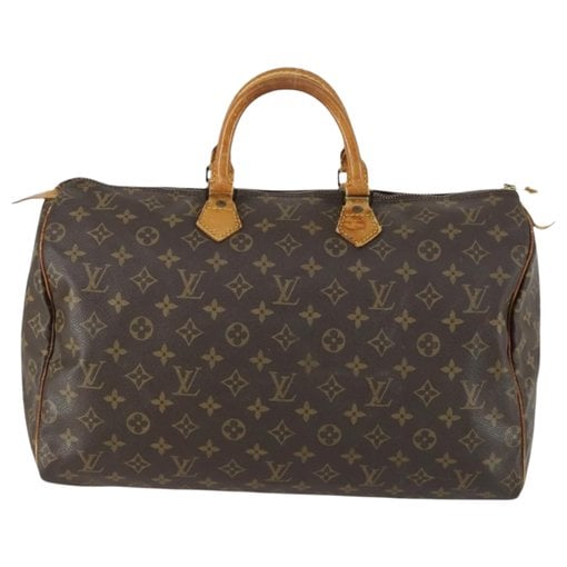 Speedy leather handbag