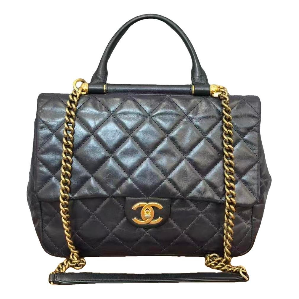 Leather crossbody bag