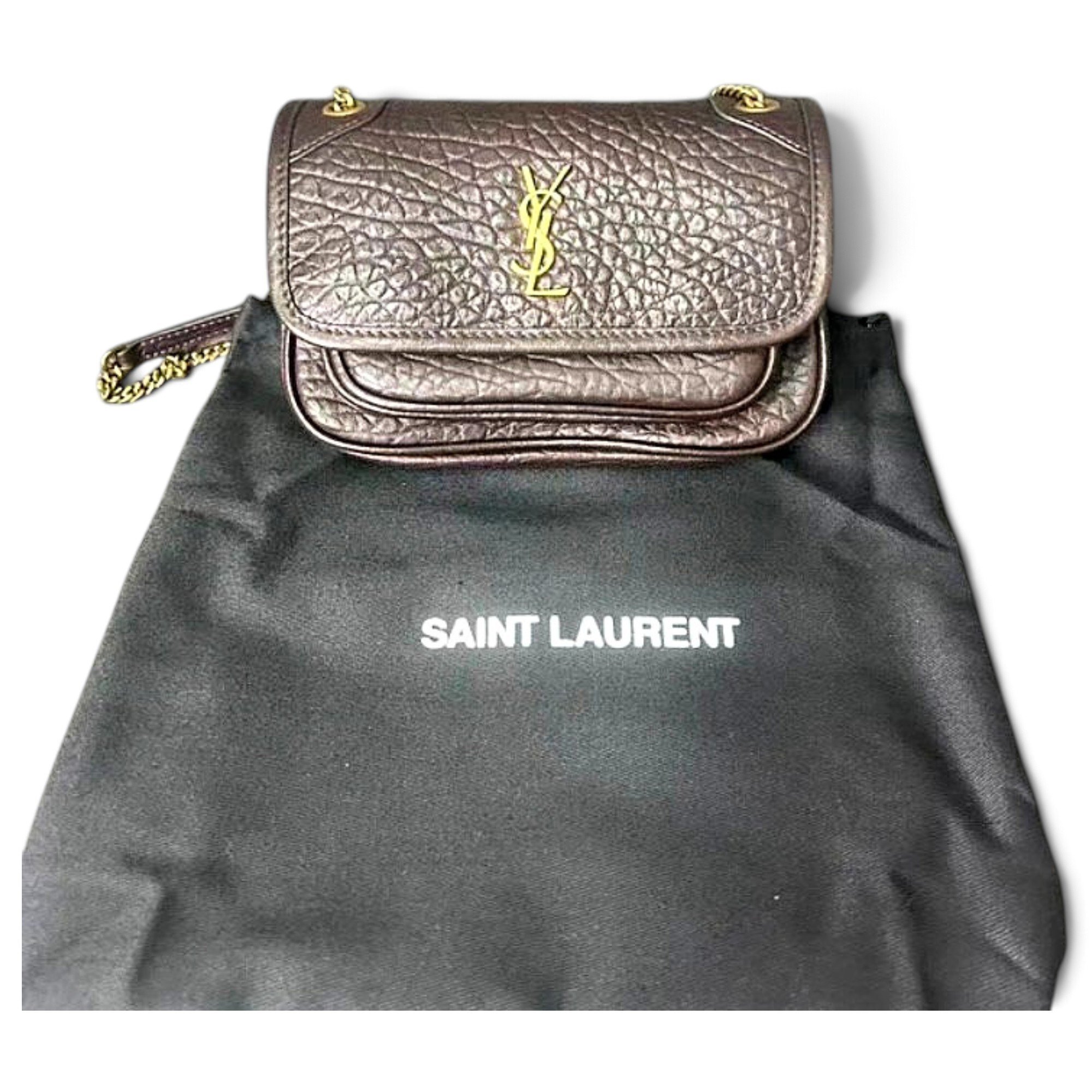 Niki leather crossbody bag