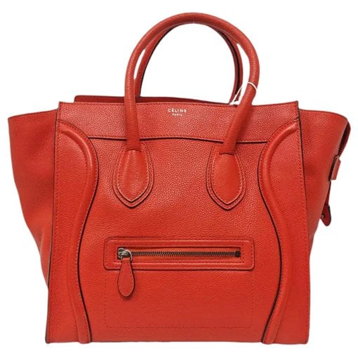 Luggage leather handbag