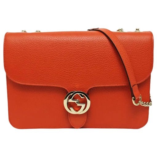 Leather crossbody bag