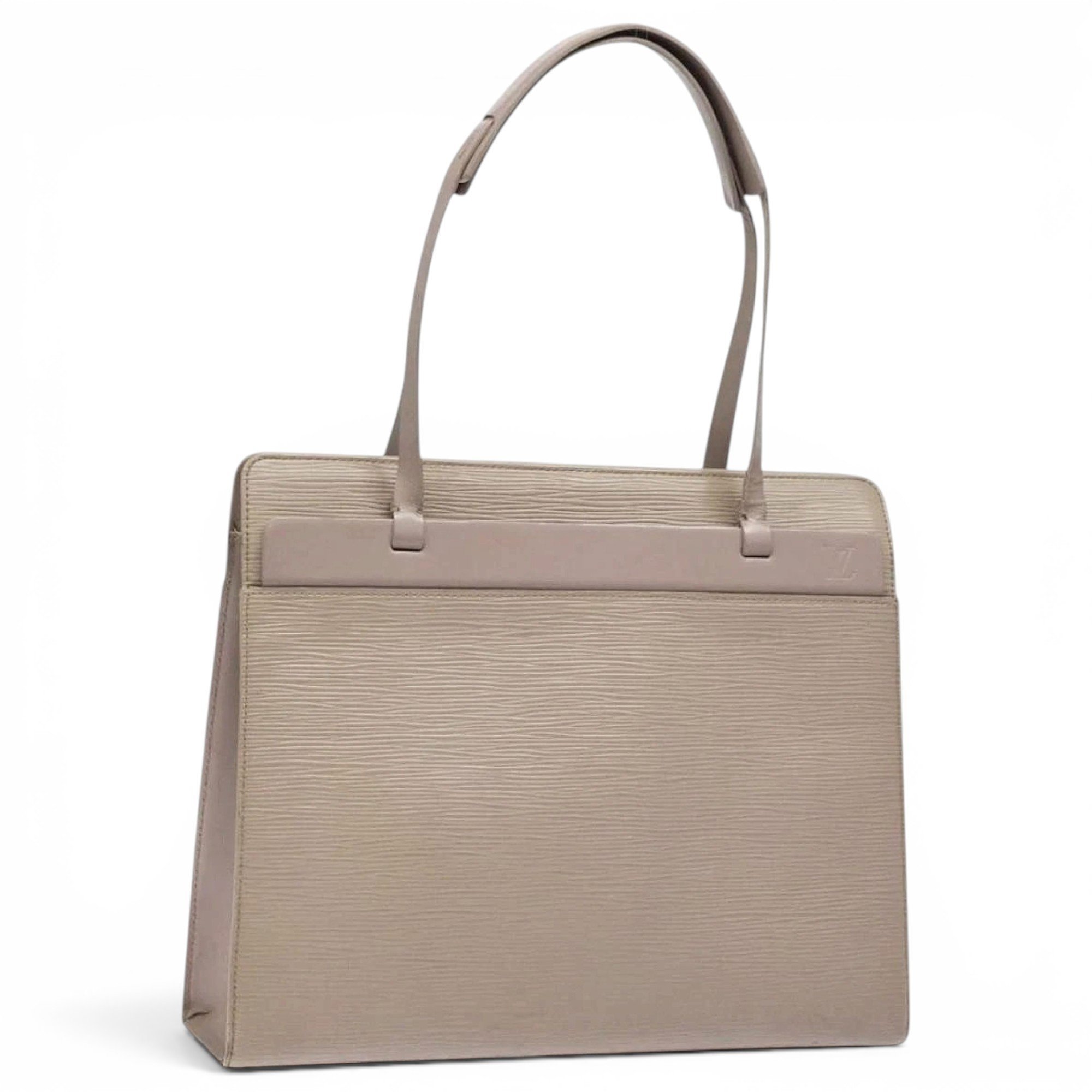 Leather tote