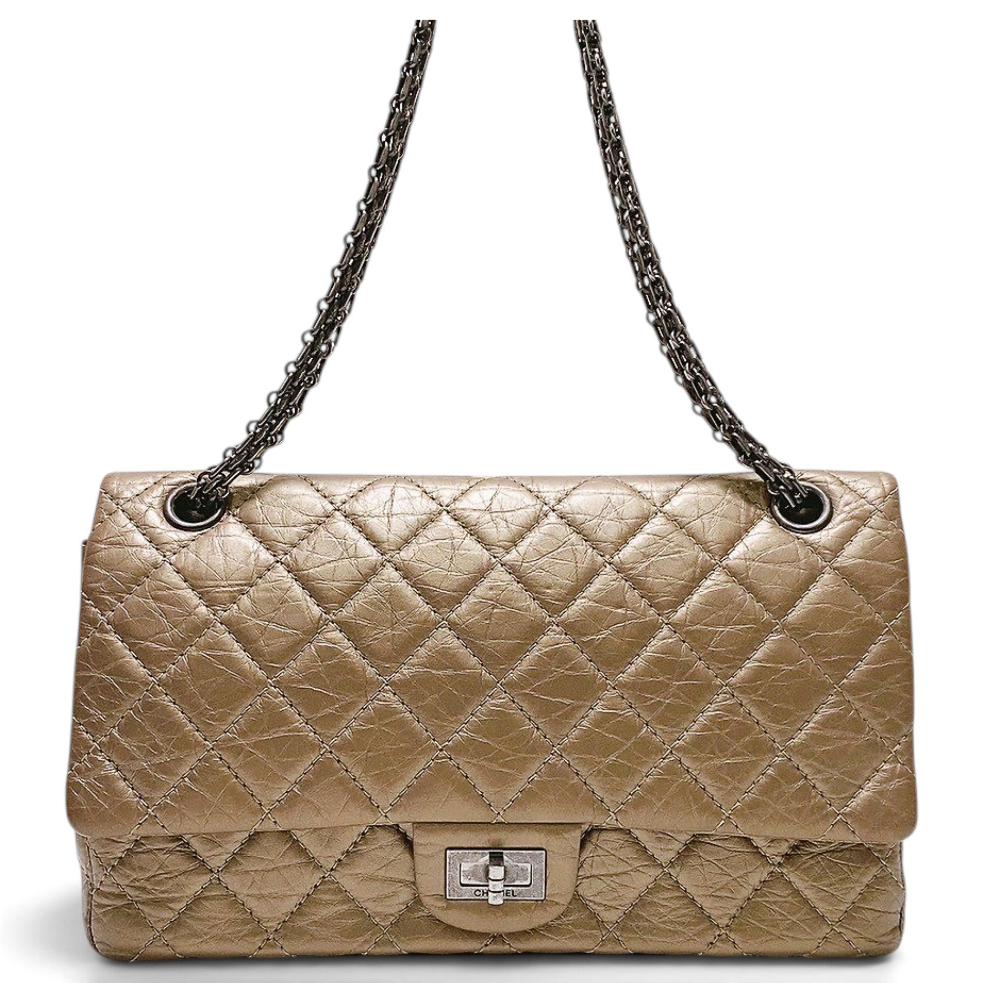 2.55 leather handbag