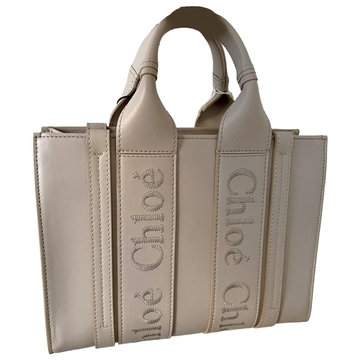 Woody leather bag