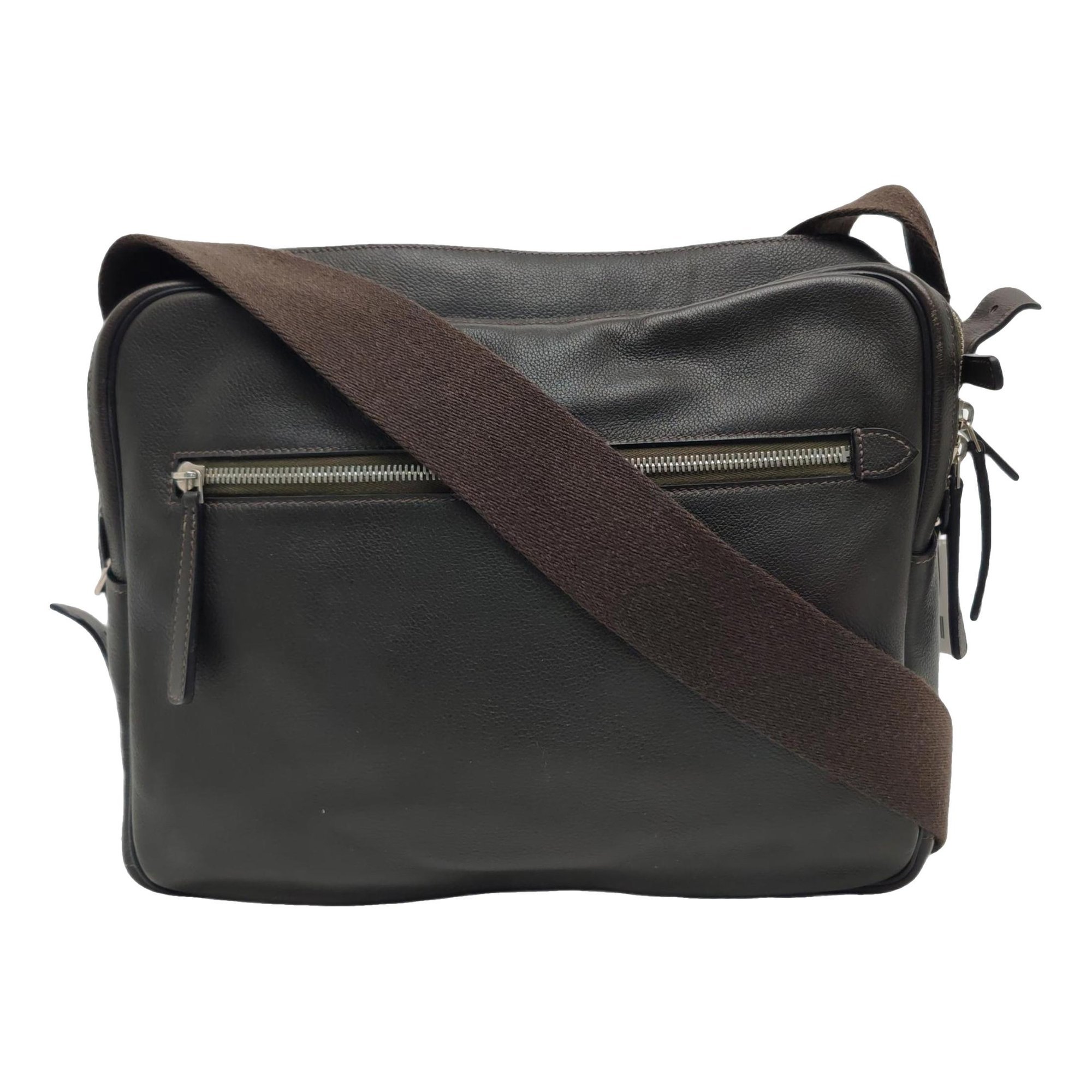 Leather crossbody bag