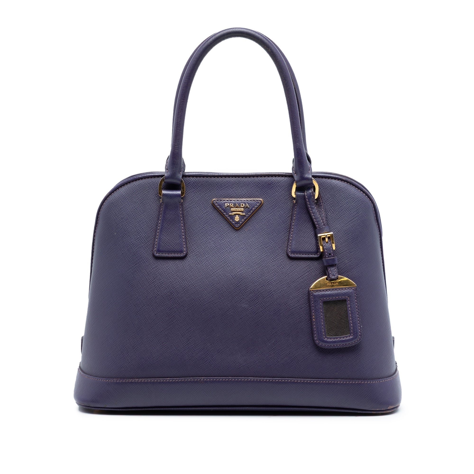 Promenade leather satchel