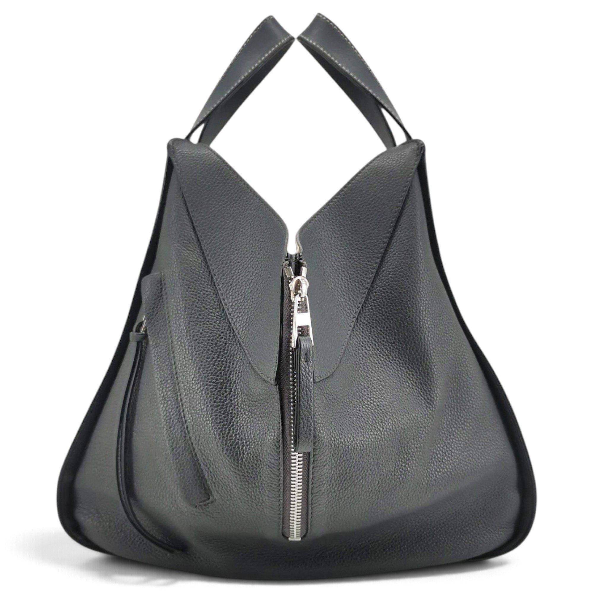 Hammock leather handbag