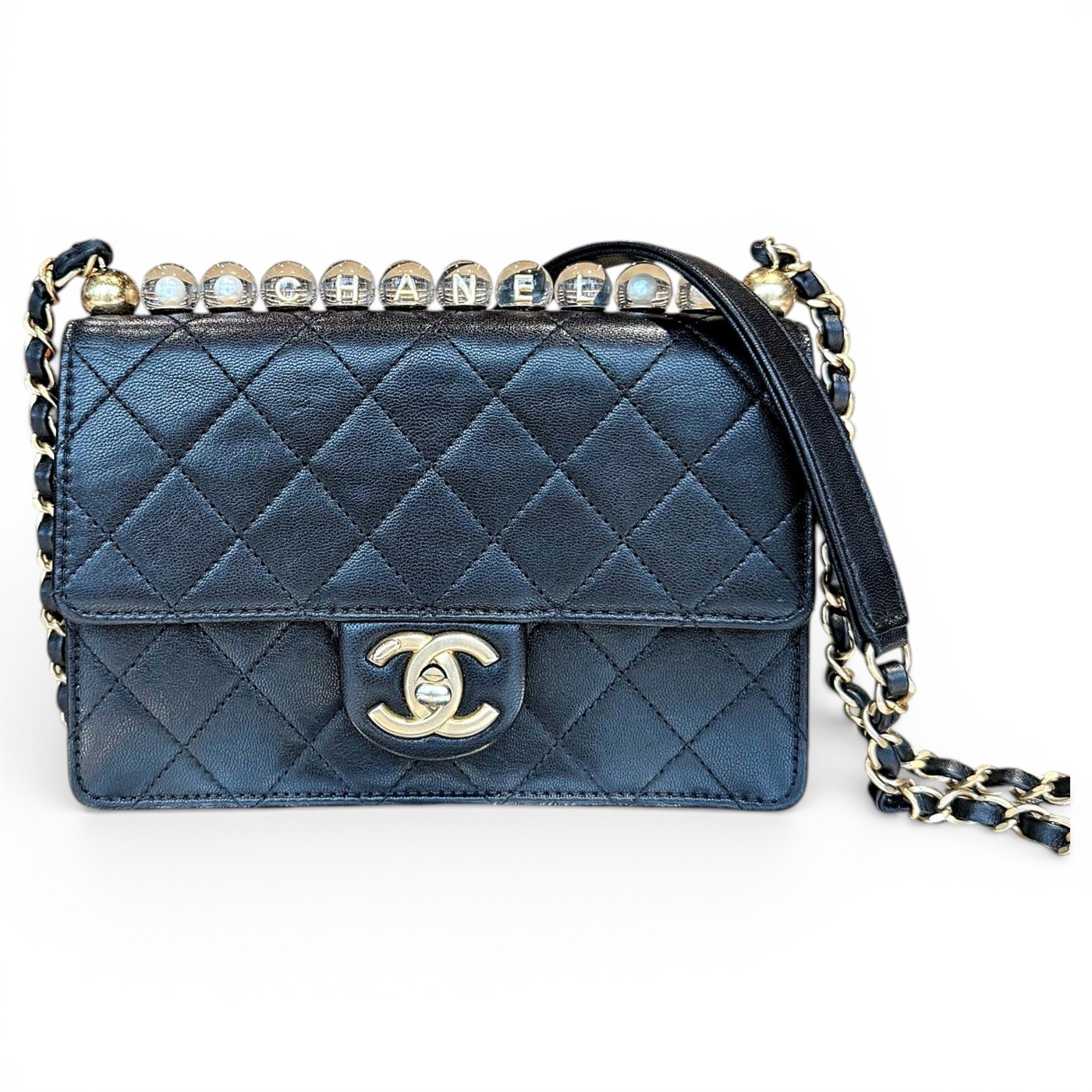 Leather handbag