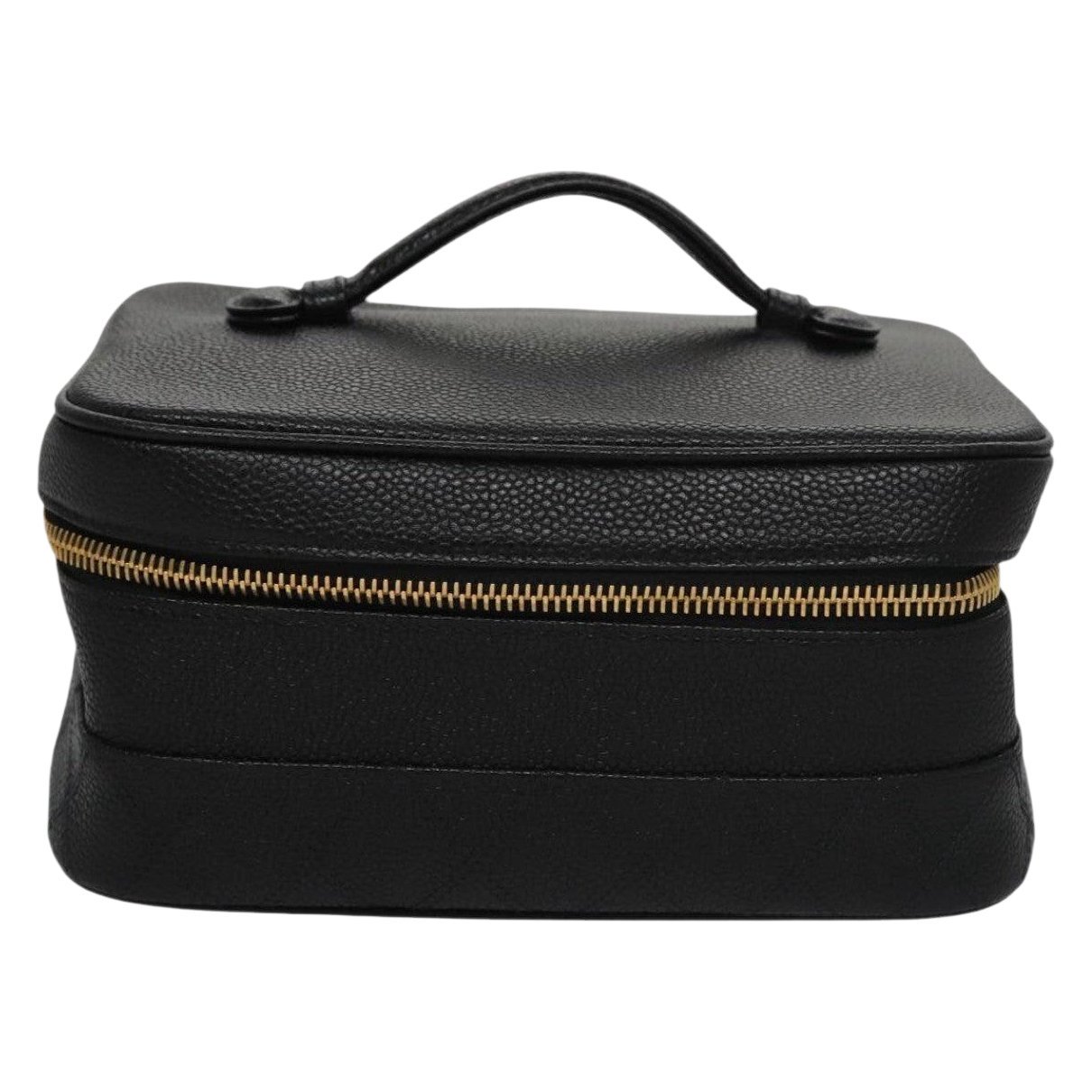 Leather vanity case