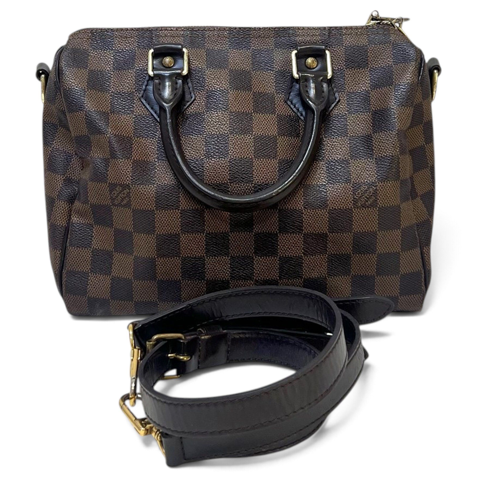 Speedy leather handbag