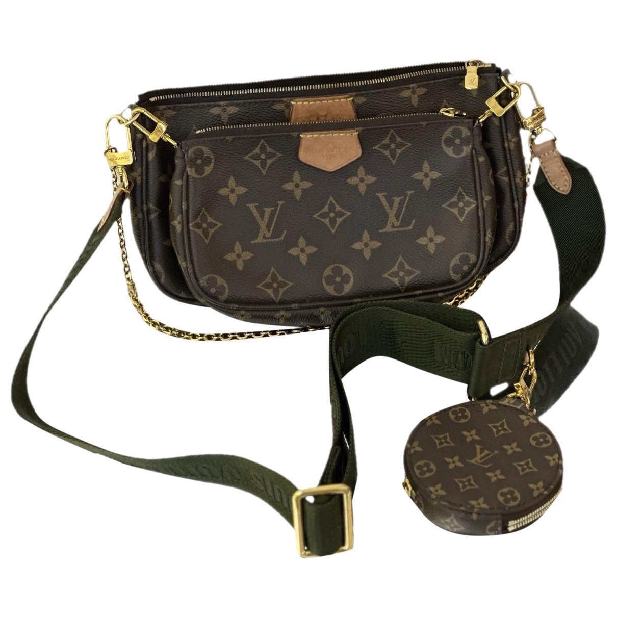 Louis Vuitton Multi Pochette Accessoires leather crossbody bag