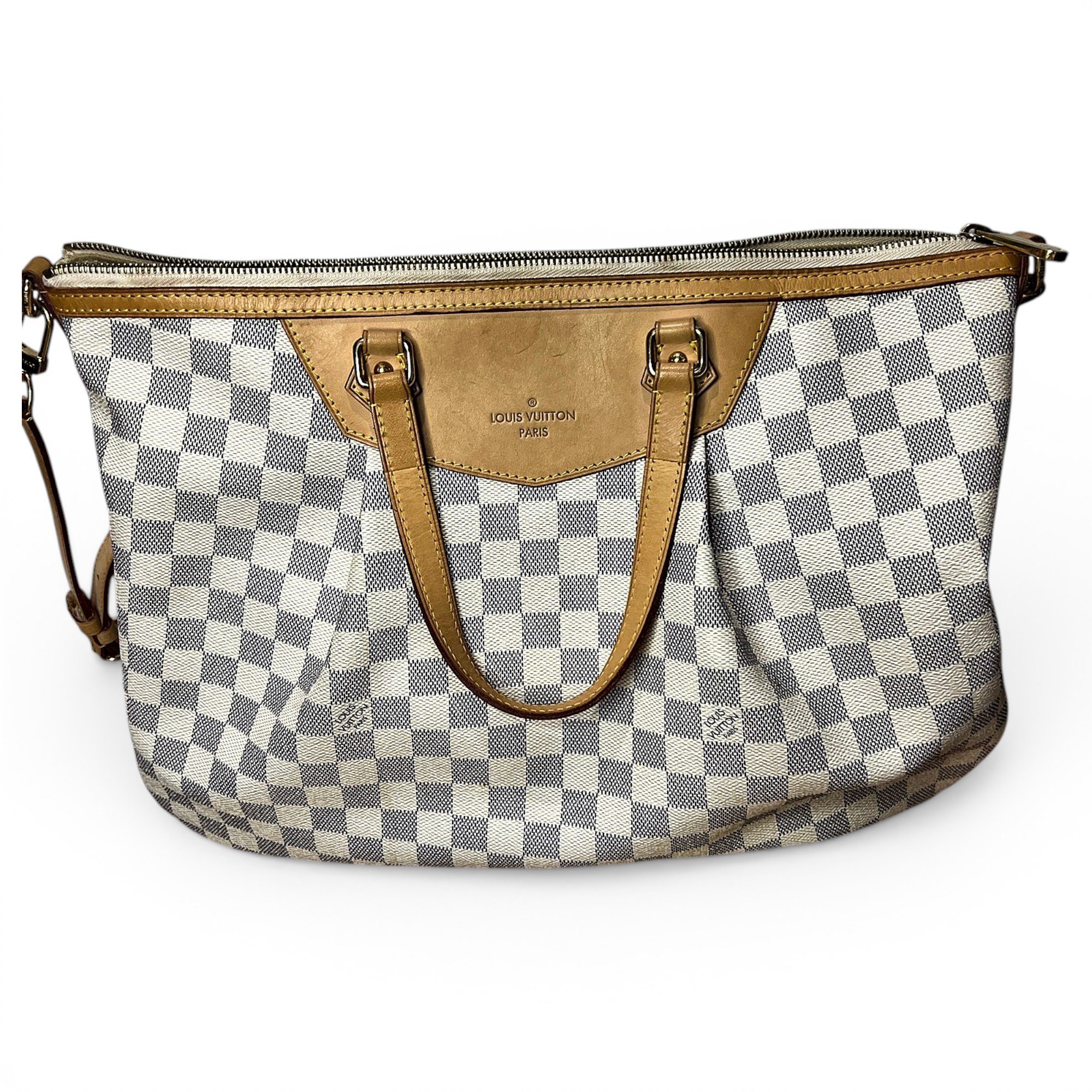 Siracusa patent leather handbag