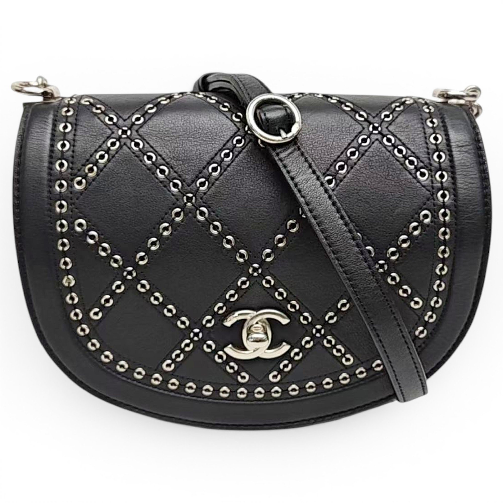 Leather crossbody bag