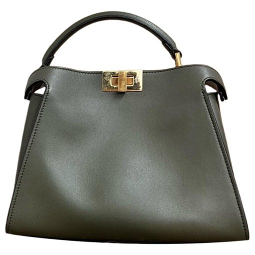 Peekaboo leather handbag